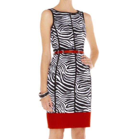 karen millen zebra print dress